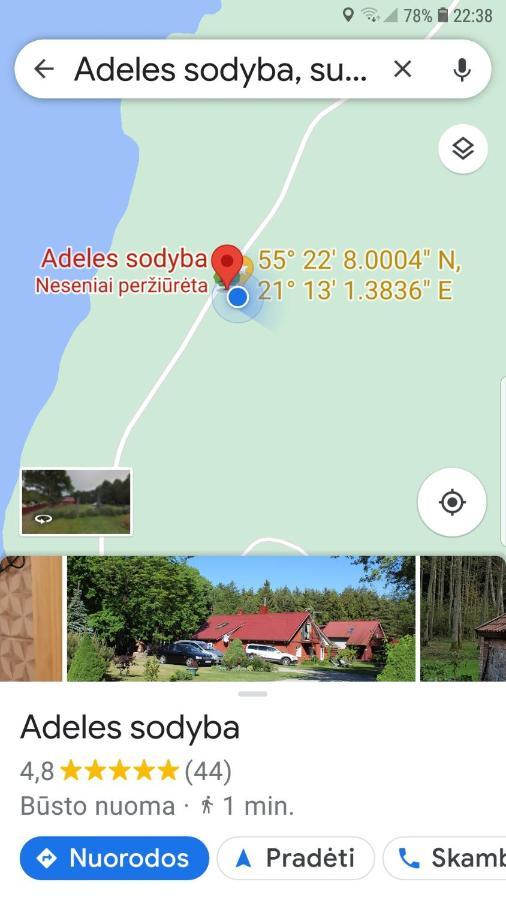 Namelis Nr 1 Adeles Sodyba Sturmai Bagian luar foto